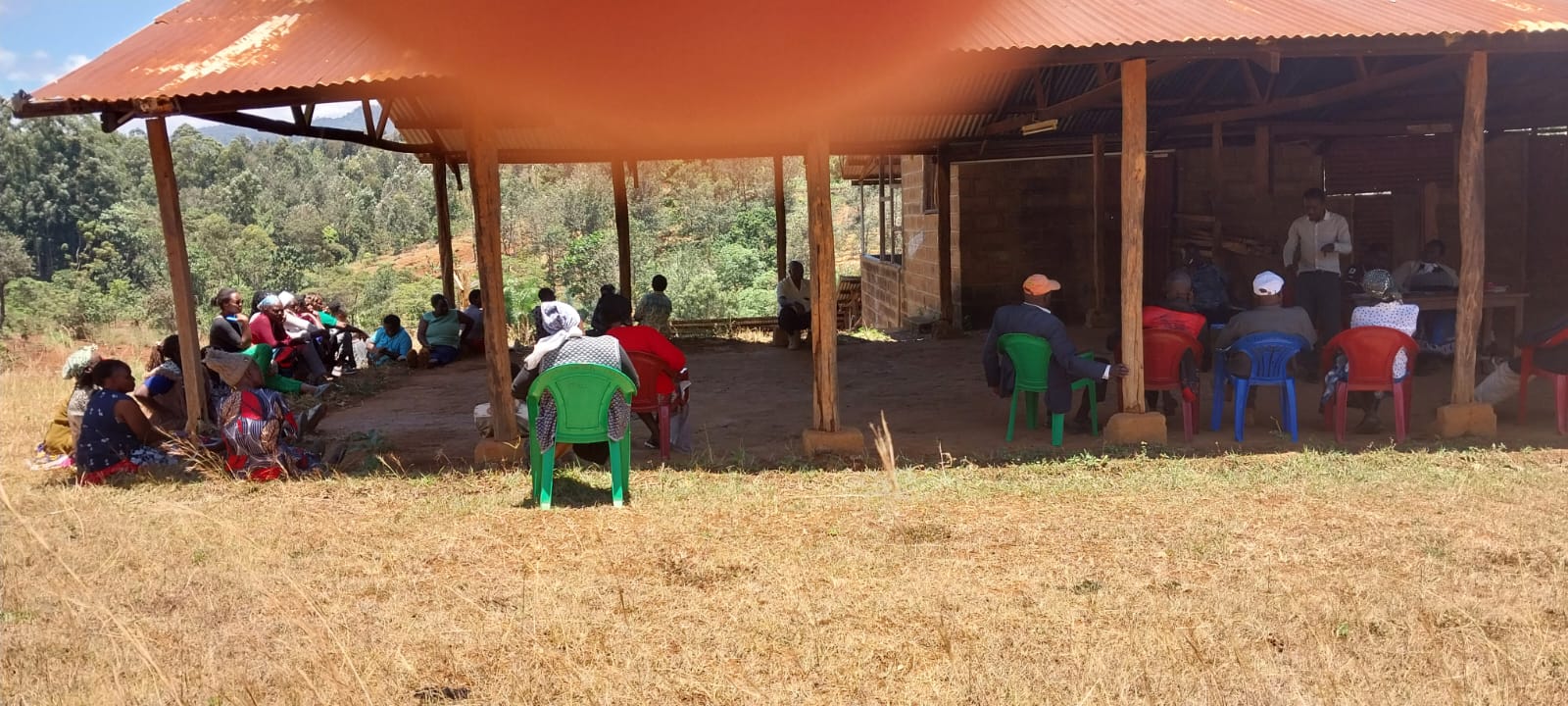 Empowerment meeting at Gaukune Rai factory