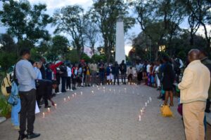 Crossworld foundation- Candle lighting at Nyayo Gardens